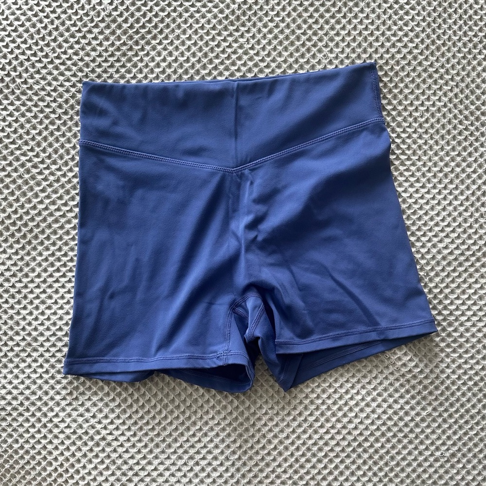 Balance Athletica (Vitality) Blue Bike Shorts